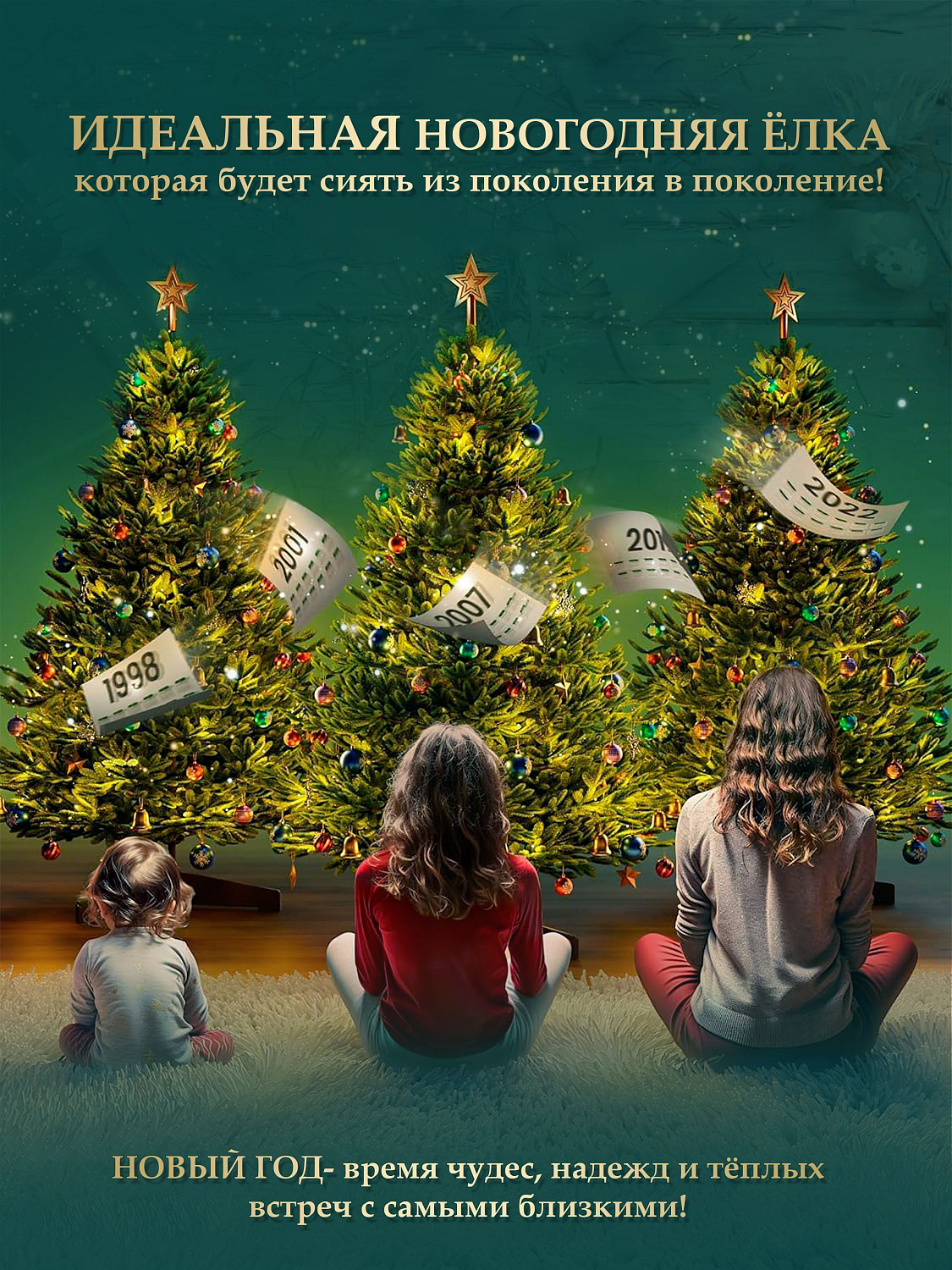 Ель искусственная Царь Елка Синдерелла флокированная с освещением